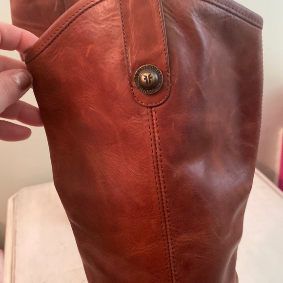 Frye brown leather high boots - Picture 7 of 16